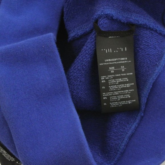 UNRAVEL PROJECT Shrunken Terry Crewneck top NWT $570 Ben Taverniti - Picture 9 of 10